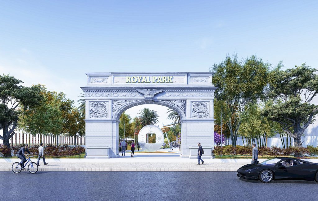 Cổng công viên Royal Park - Urban Dream