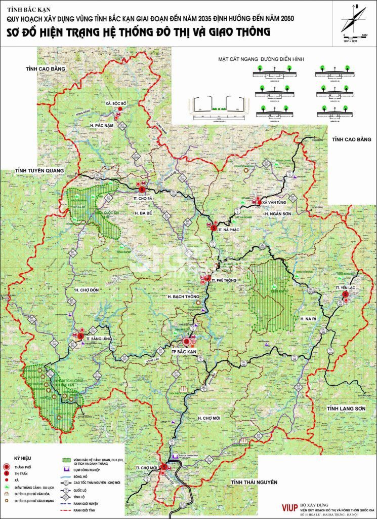 Bản đồ quy hoạch tỉnh Bắc Kạn 2