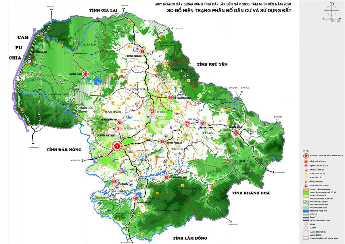 Bản đồ quy hoạch tỉnh Đắk Lắk [Cập nhật mới nhất] - STG Real Estate