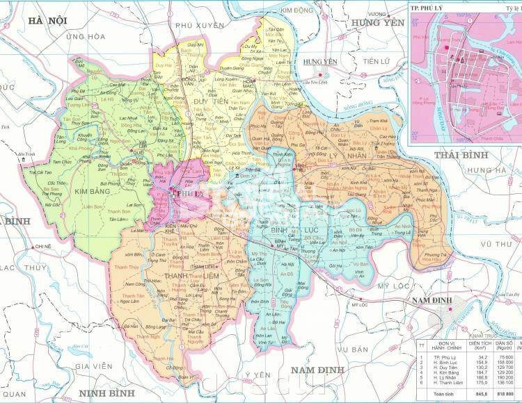 Bản đồ quy hoạch tỉnh Hà Nam 6