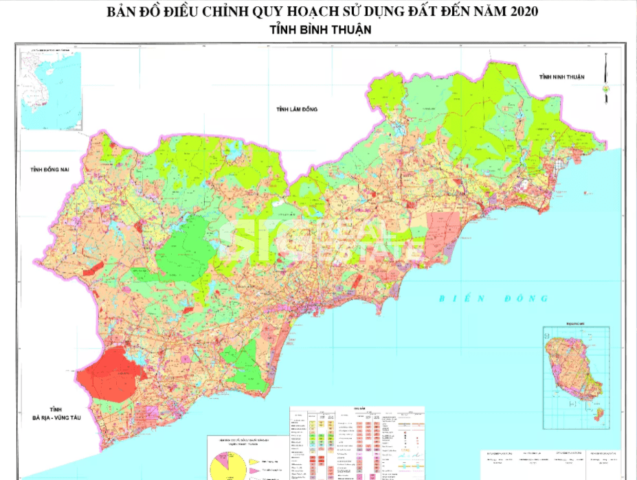 Mục tiêu và bản đồ quy hoạch tỉnh Bình Thuận năm 2021-2030