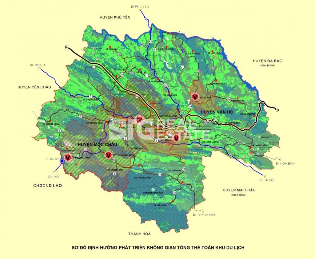 Bản đồ quy hoạch tỉnh Sơn La 5