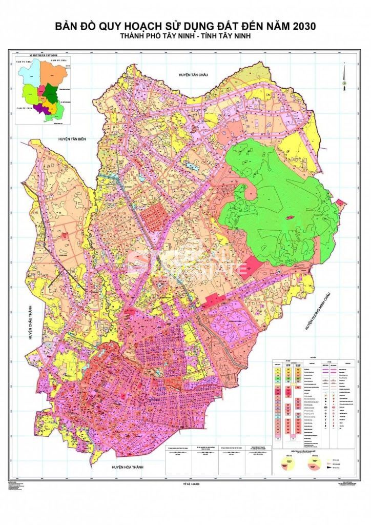 Bản đồ quy hoạch tỉnh Tây Ninh 4