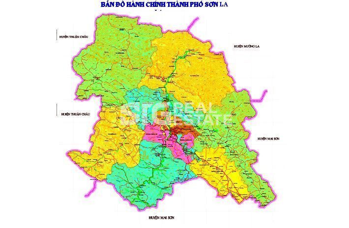 Bản đồ quy hoạch tỉnh Sơn La 3