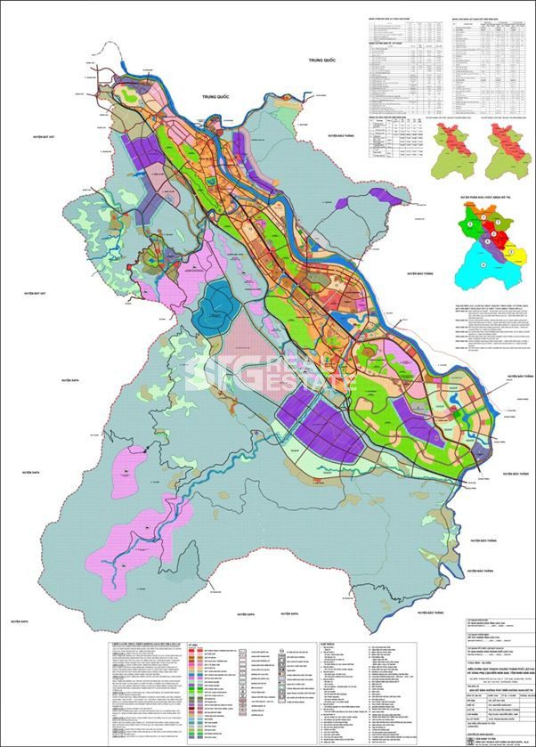 Bản đồ quy hoạch tỉnh Lào Cai 3