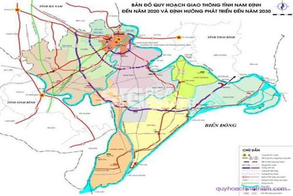 Bản đồ quy hoạch tỉnh Nam Định 2