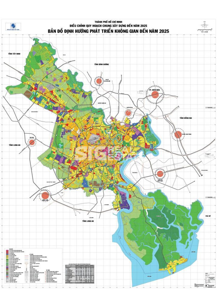 Bản đồ quy hoạch TP Hồ Chí Minh 3