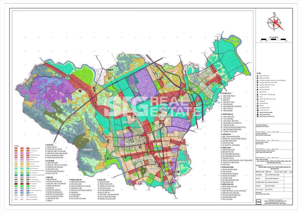 Bản đồ quy hoạch tỉnh Thái Nguyên 5
