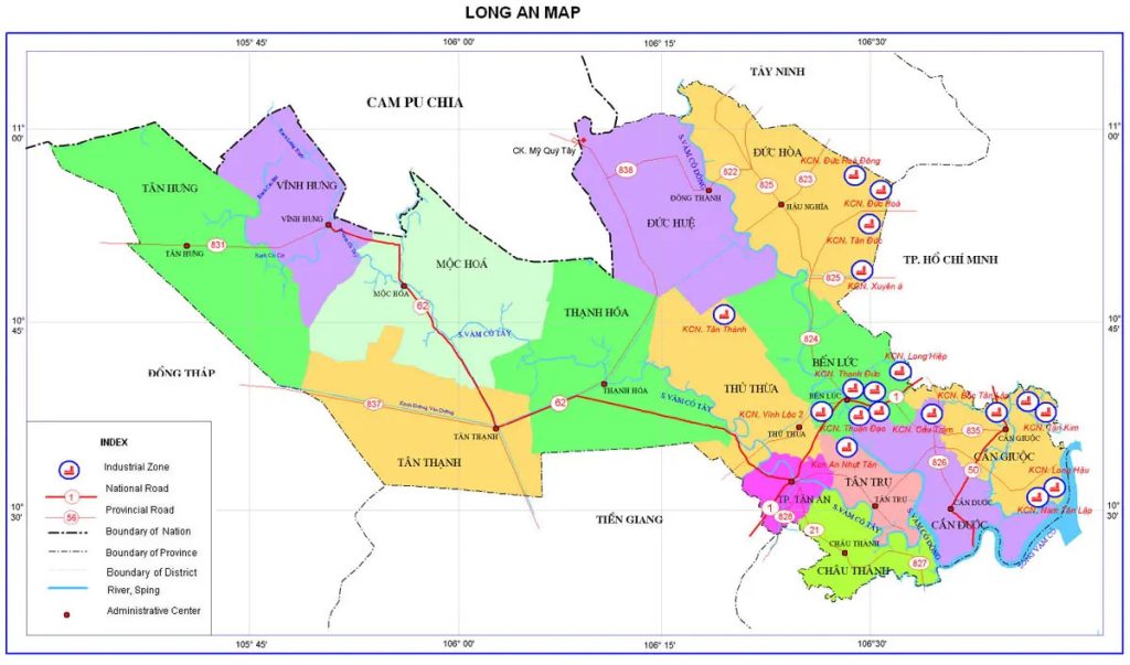 Bản đồ quy hoạch Huyện Bến Lức (Long An) mới nhất - Ảnh 6