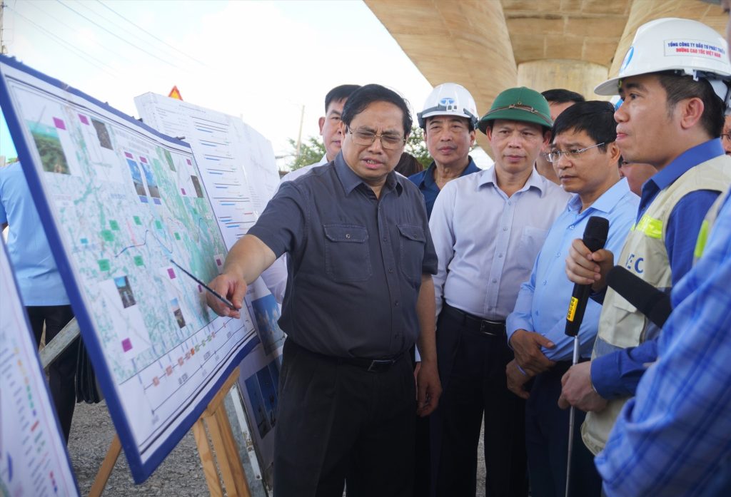 Thủ tướng Phạm Minh Chính thị sát dự án trọng điểm ở TPHCM