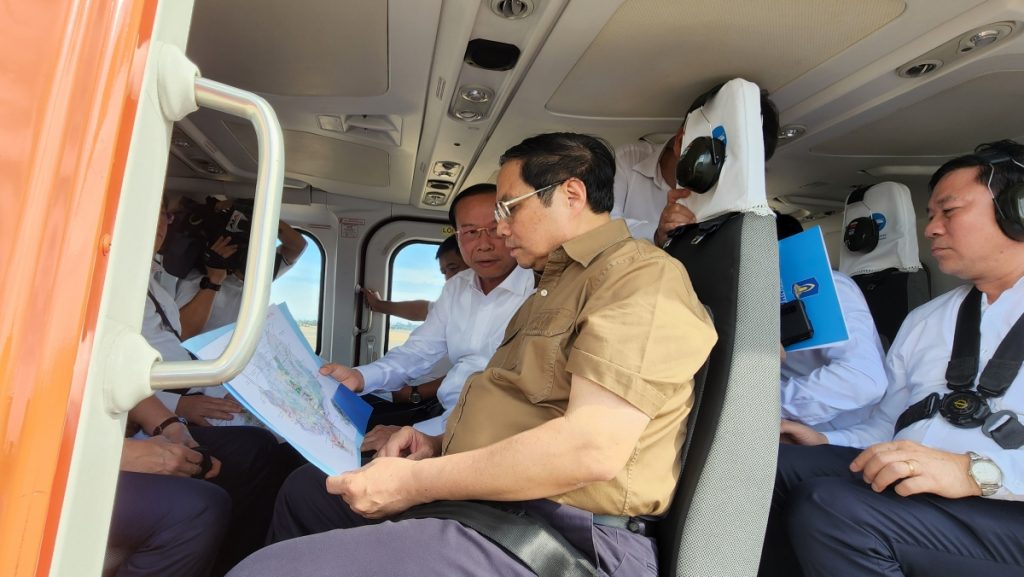Thủ tướng đi trực thăng khảo sát các dự án lớn của Bà Rịa - Vũng Tàu - Ảnh 7
