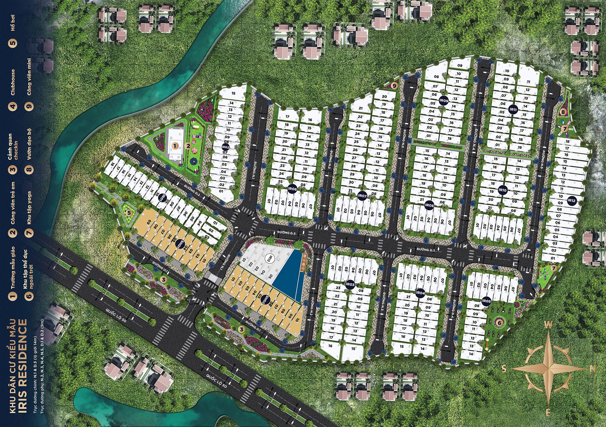 Map Iris Residence - STG Real Estate