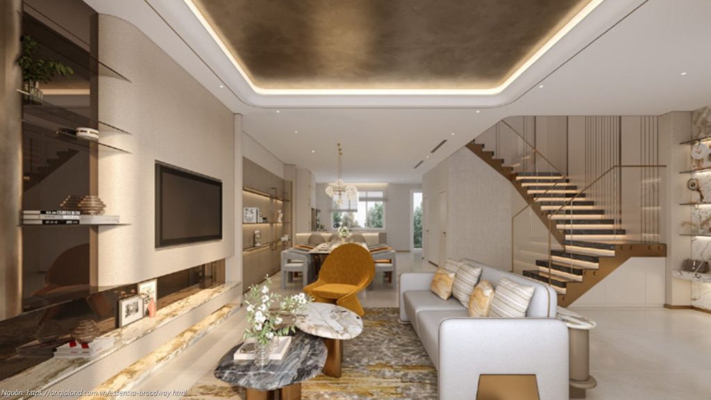 Nội thất nhà mẫu dự án Essensia Broadway