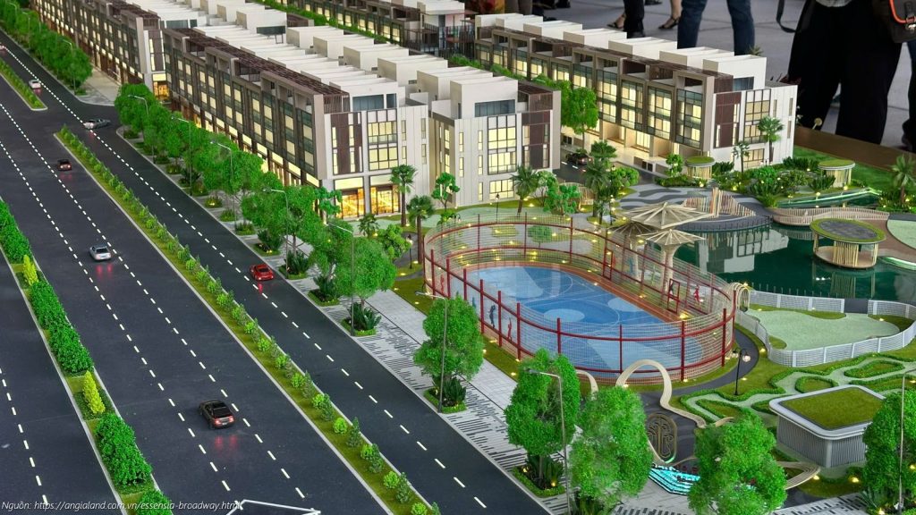 Phối cảnh dự án Nội thất nhà mẫu dự án Essensia Broadway