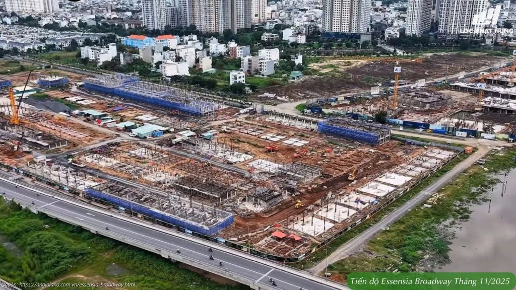 Tiến độ xây dựng